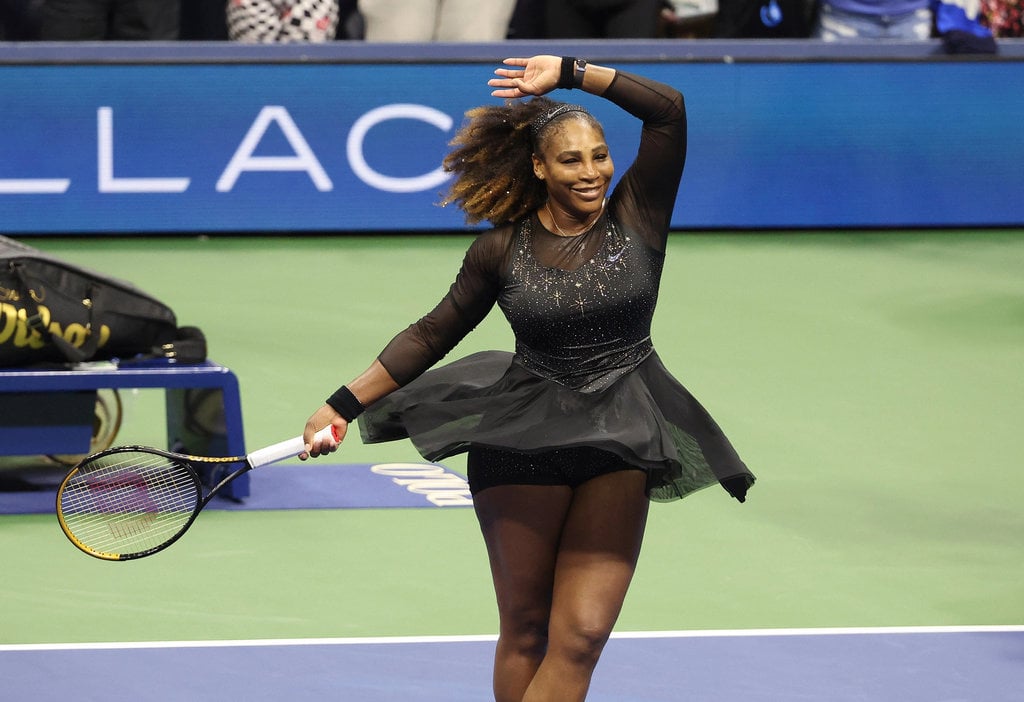 Serena Williams’ 2022 US Open Look Had 400 Diamonds in the Sneakers